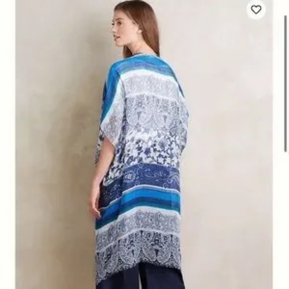 Anthropologie Women's Kimono cover-up O/S - Picture 8 of 9